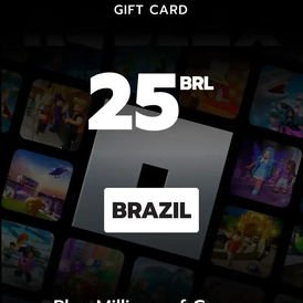 Roblox Gift Card Brazil 25 BRL | R$25 Brazil