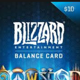 Blizzard 10$  Battle.Net 10$ (Stockable Card