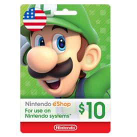 Nintendo eShop Gift Card 10$ - USA
