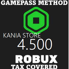 Roblox 4500 Robux Gamepass method (5 DAYS PEN