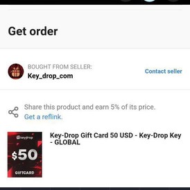 Key-Drop Gift card USA 50 USD