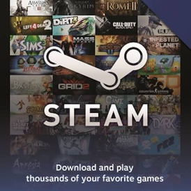Steam Gift Card 25 USD  - (instant delivery)