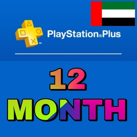 12-Month PlayStation Plus Membership UAE 🇦🇪