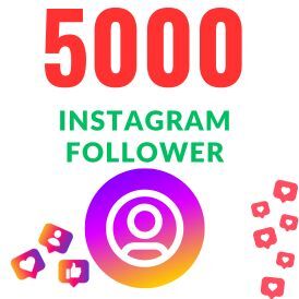 5K instagram Follower None Drop Lifetime