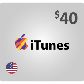 Itunes gift card 40 usd