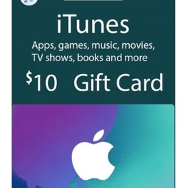 ITUNES GIFT CARD 10$ USA (1YEAR STOCKABLE))
