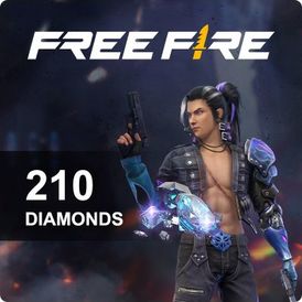 FreeFire 210 Diamond -VIA/ID - Fast Delivery