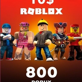 Roblox 10 $ gift card Global storable