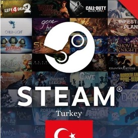 Steam Gift Card (TL) 50 TRY (TURKEY)