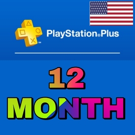 12-Month PlayStation Plus Membership USA
