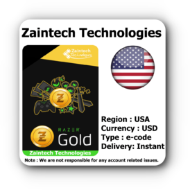 $100 Razer Gold (USA) - 100 USD (USDT)