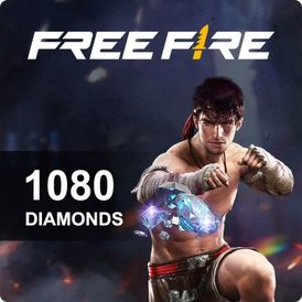 Free Fire Garena 1080+108 Diamonds PIN