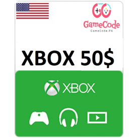 XBOX USA 50$ GIFTCARD