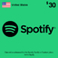 Spotify (US) - $30 USD