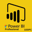 Power BI Professional 100PC for 1 Year