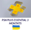 PSN PLUS  ESSENTIAL 3 MONTHS ( UKRAINE ACC)