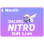 Discord Nitro 1 month gift link - GLOBAL