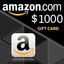 Amazon.com US Gift Card $1000 USD