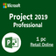 Microsoft Project 2019Pro 1PC [Retail Online]