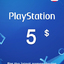 Playstation Network PSN 5 USD (USA)