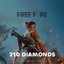 Free Fire Diamonds (210) - Instant Code