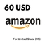 Amazon US 60 USD Storable Card