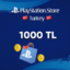PlayStation TR Network PSN 1000 TL TRY
