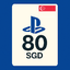Playstation Network PSN 80 SGD (Singapore)
