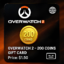 Overwatch 2 – 200 Coins Gift Card