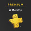 PSN Plus Premium Membership 6 Months - EU
