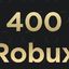 Roblox 400 Robux Global