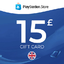 PlayStation Network PSN 15£ GBP (Stockable)