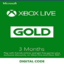 Xbox Live Gold 3 months Xbox Live Key GLOBAL