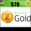 Razer Gold PIN (USA) - $70.00 USD