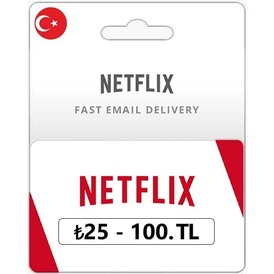 Acheter Netflix Gift Card 75 TL (Turkey) pour $4.8