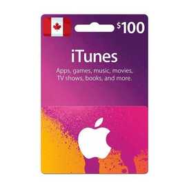 $100 iTunes Canada - Instant Delivery!
