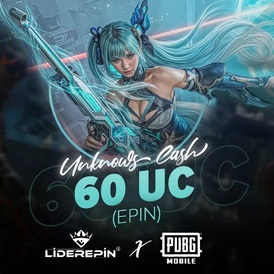 PUBG MOBİLE 60 UC EPİN STOCKABLE