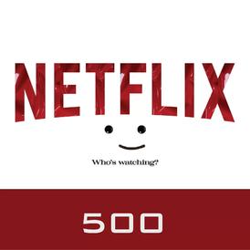 Netflix Gift Card 500 ₺ TL TRY (Stockable) TR