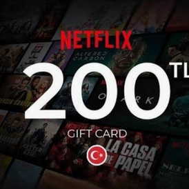 Netflix Giftcard 200 TRY/TL