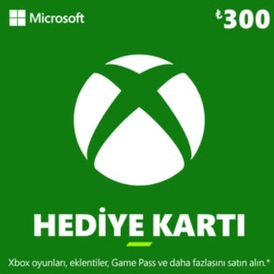 Xbox 300 TL TRY Gift Card Turkey - Stockable