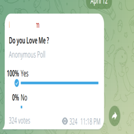 100 Telegram Poll/Vote Services