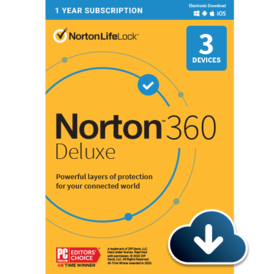 Norton 360 Deluxe - 3 Devices 1 Year