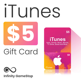 Apple iTunes Gift Card 5$ - 5 USD - Stockable