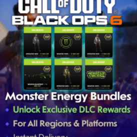 MONSTER ENERGY FULL SET COD BO6
