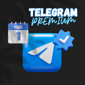 Telegram Premium 1 Years via Username