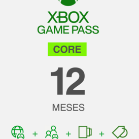 Xbox Game Pass Core 12m Latam
