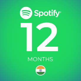 Spotify Premium 12 Months GIFT Card - INDIA
