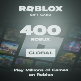 Roblox 400 Robux Gift Card Global All Region