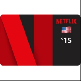 Netflix USA Region 15 USD - Stackable