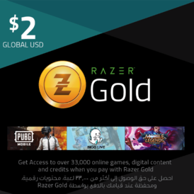 Razer 2$ - Razer 2 USD (Global - Stockable)